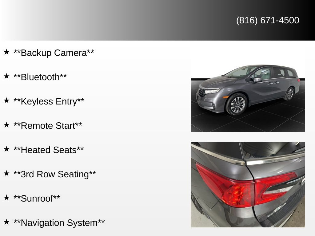 Used 2024 Honda Odyssey EX-L image 80