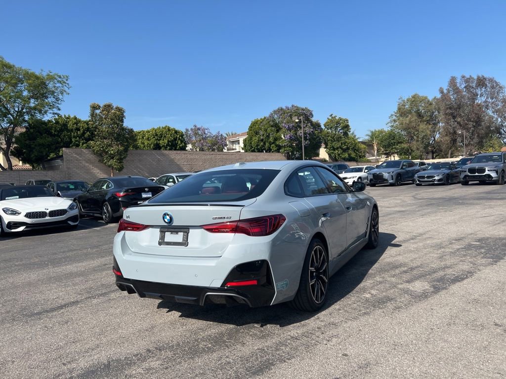 Certified 2025 BMW i4 eDrive40 w/ M Sport Package RWD image 5
