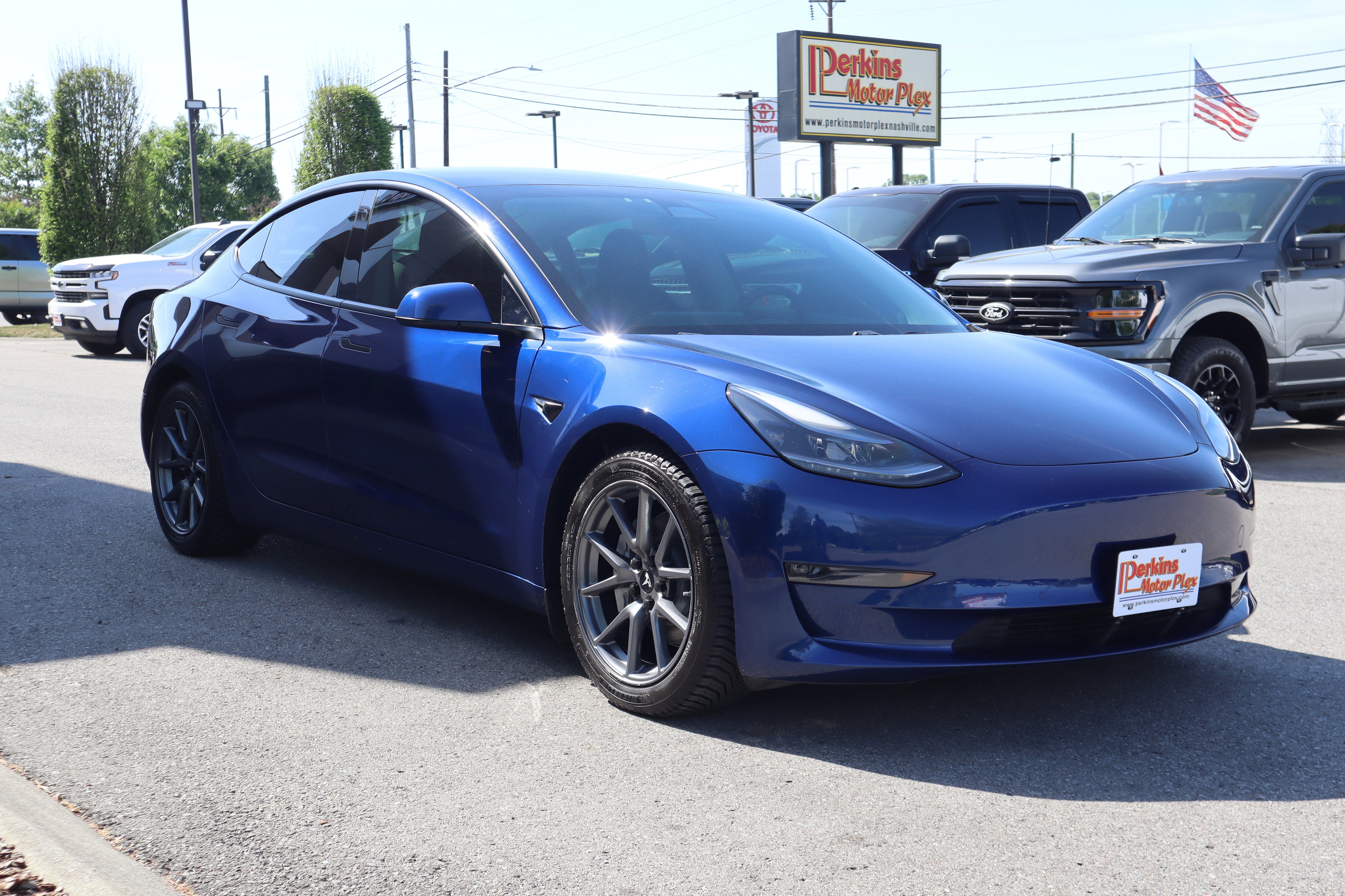 Used 2021 Tesla Model 3 Long Range AWD/4WD image 5