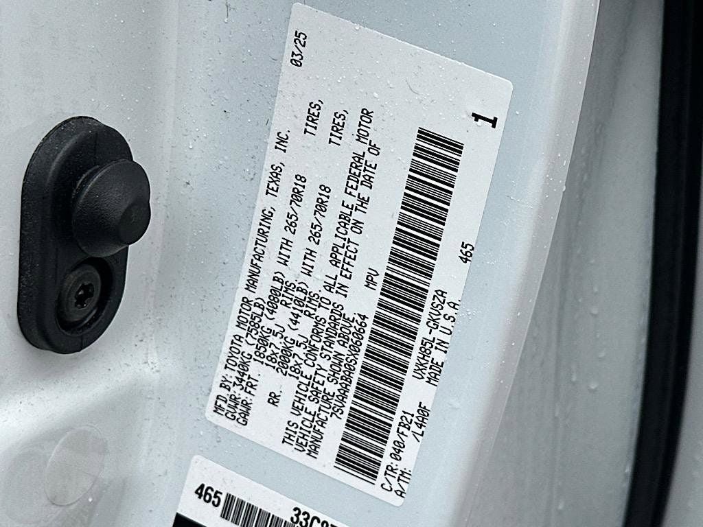 Certified 2025 Toyota Sequoia SR5 AWD/4WD image 32