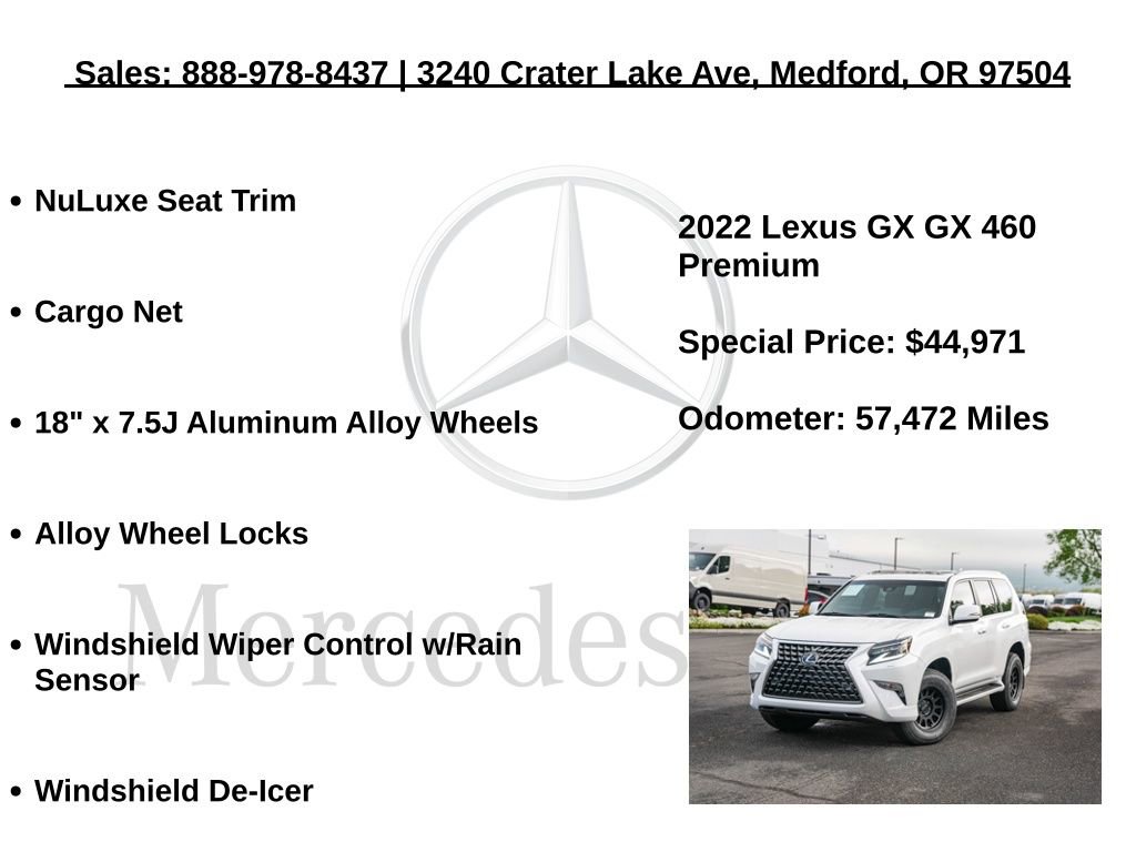Used 2022 Lexus GX 460 Premium w/ Premium Package AWD/4WD image 24