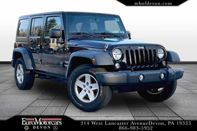 Used 2017 Jeep Wrangler Unlimited Sport w/ Quick Order Package 24S image 1
