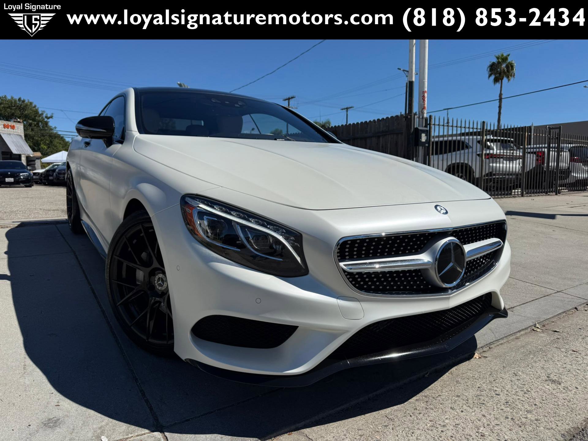 Used 2016 Mercedes-Benz S 550 4MATIC Coupe