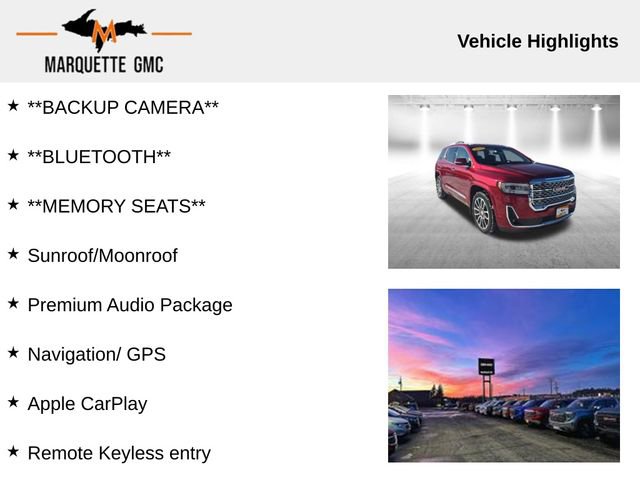 Used 2022 GMC Acadia Denali w/ Denali Ultimate Package image 3