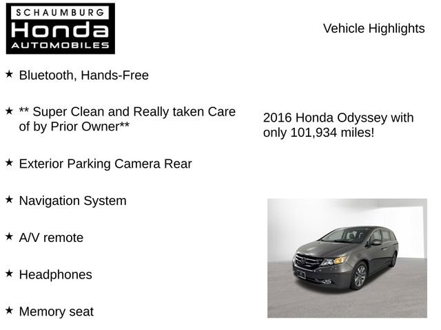 Used 2016 Honda Odyssey Touring Elite image 7