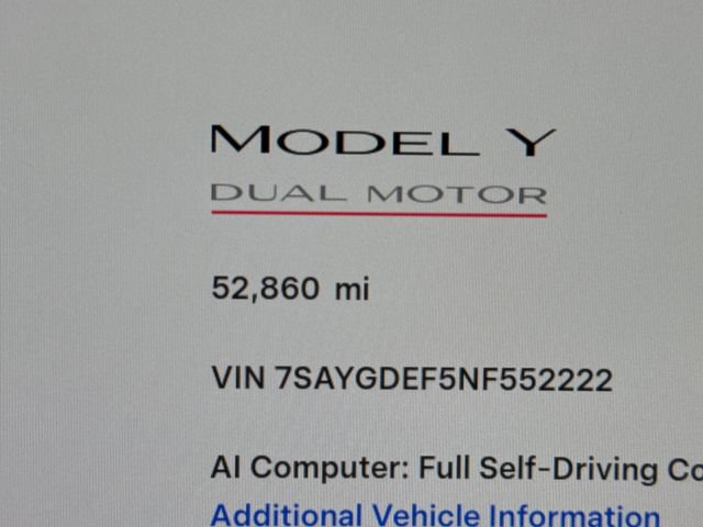 Used 2022 Tesla Model Y Performance AWD/4WD image 24