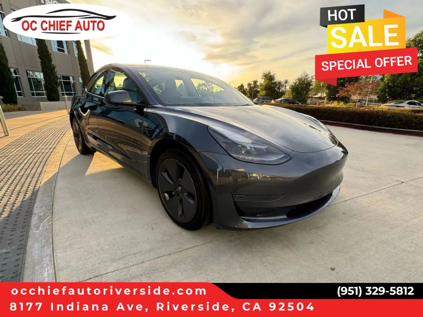 Used 2021 Tesla Model 3 Standard Range Plus RWD image 1