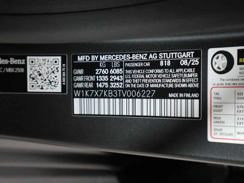 New 2026 Mercedes-Benz AMG GT 63 S image 33