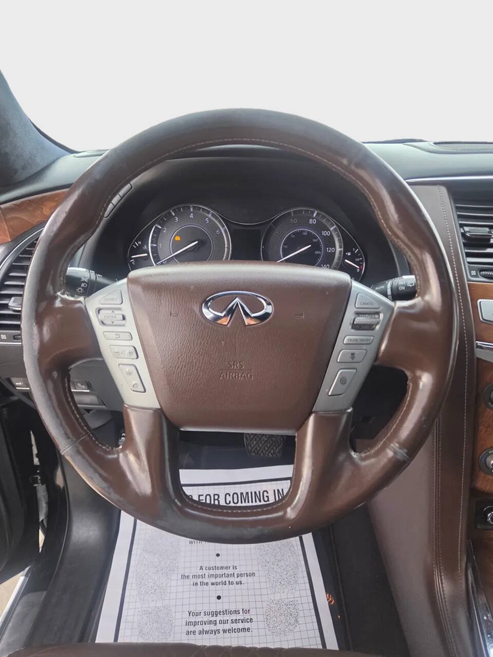 Used 2017 INFINITI QX80 Limited AWD/4WD image 8