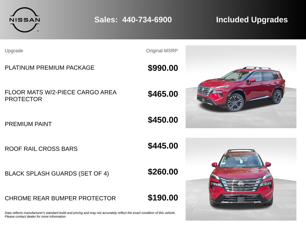 New 2026 Nissan Rogue Platinum w/ Platinum Premium Package AWD/4WD image 7