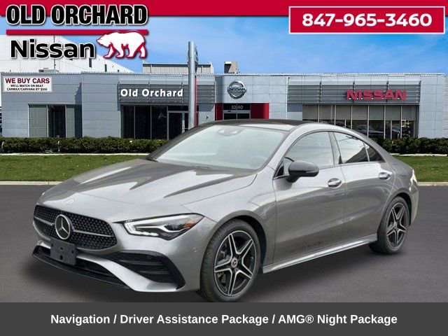 Used 2024 Mercedes-Benz CLA 250 4MATIC w/ AMG Night Package image 1