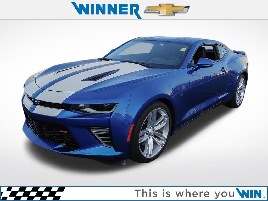 Used 2018 Chevrolet Camaro SS RWD image 1