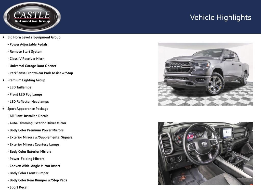 Used 2022 RAM 1500 Big Horn image 12