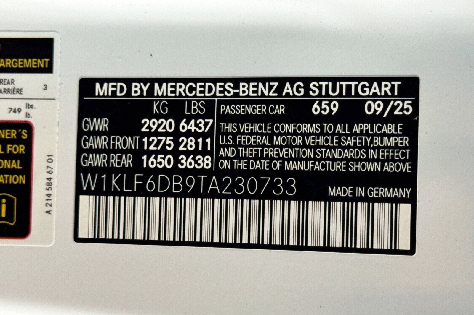 New 2026 Mercedes-Benz E 53 AMG e 4MATIC Sedan image 30