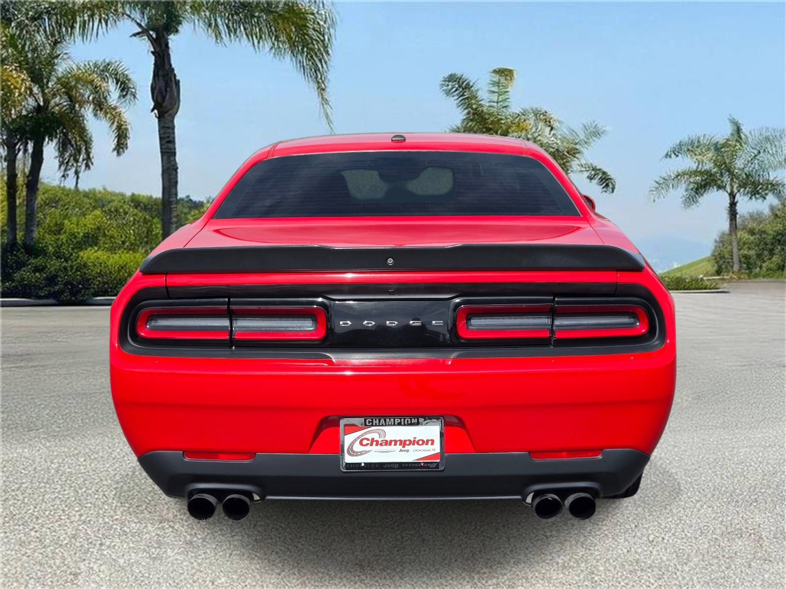 Certified 2019 Dodge Challenger SXT w/ Blacktop Package RWD image 5