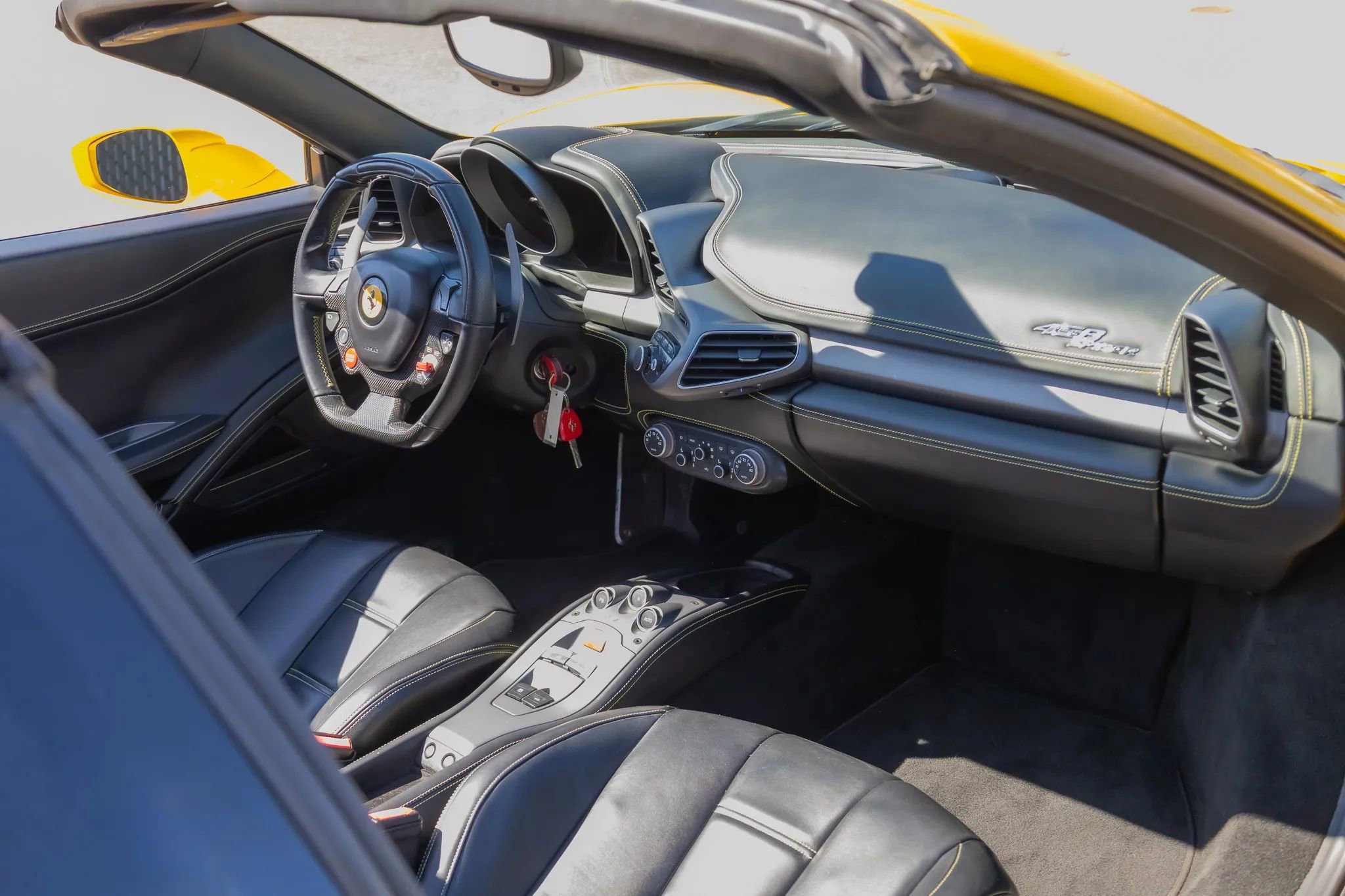 Used 2015 Ferrari 458 Spider Convertible 2D image 71