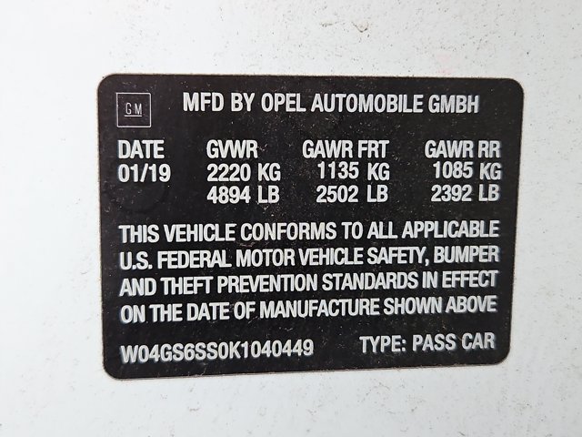 Used 2019 Buick Regal GS AWD/4WD image 25