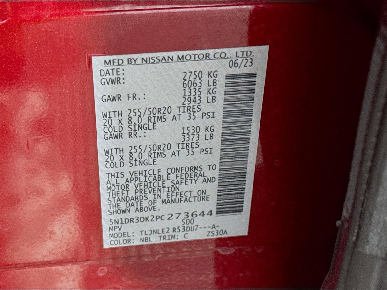 Used 2023 Nissan Pathfinder Platinum image 34