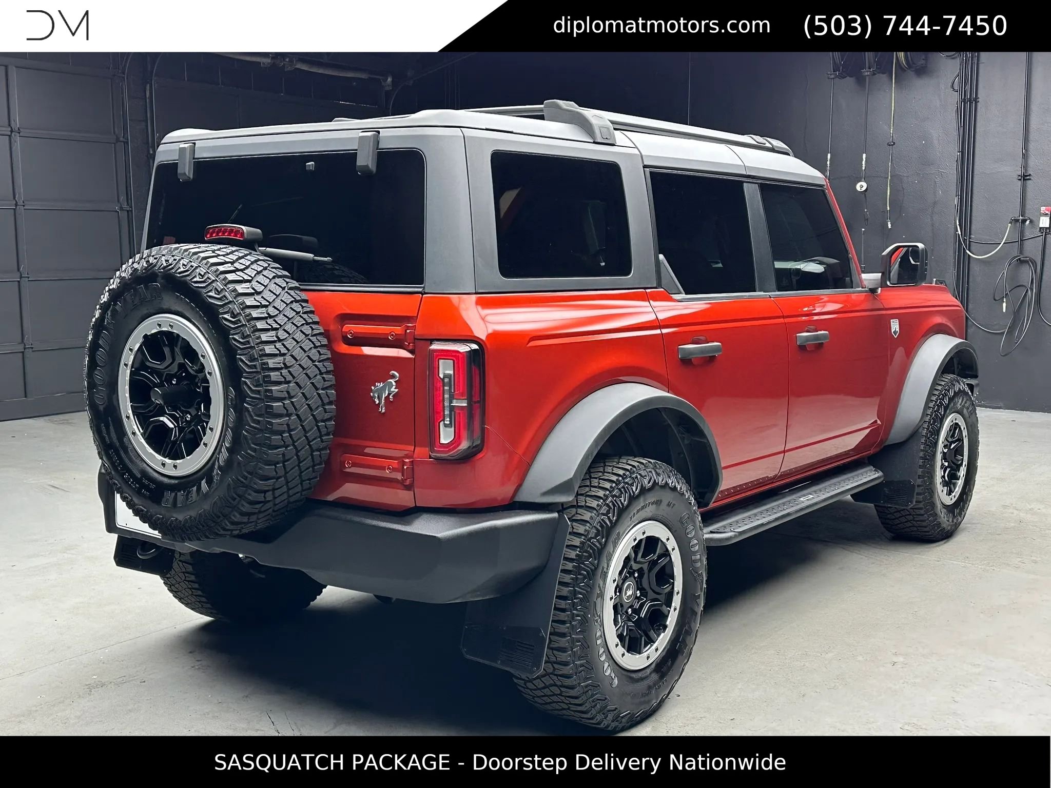 Used 2022 Ford Bronco Big Bend w/ Sasquatch Package image 7