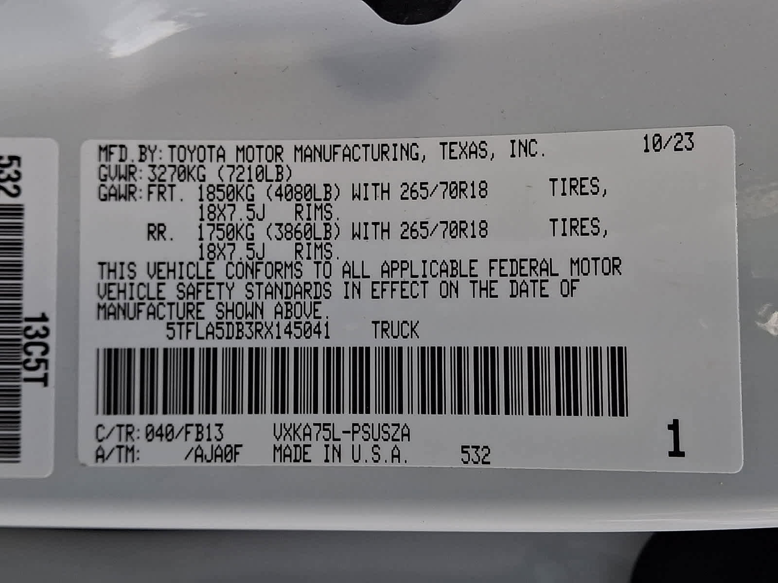 Used 2024 Toyota Tundra SR5 w/ SR5 Convenience Package image 27