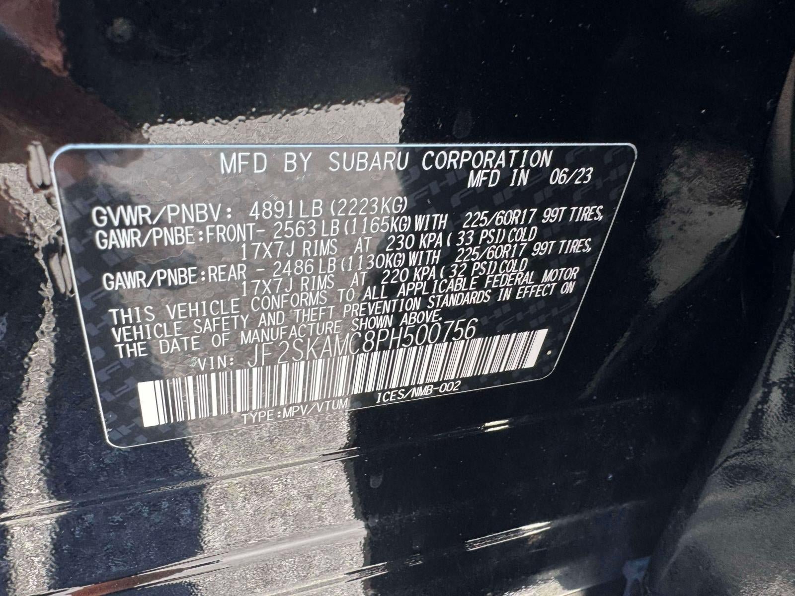 Certified 2023 Subaru Forester Wilderness AWD/4WD image 12