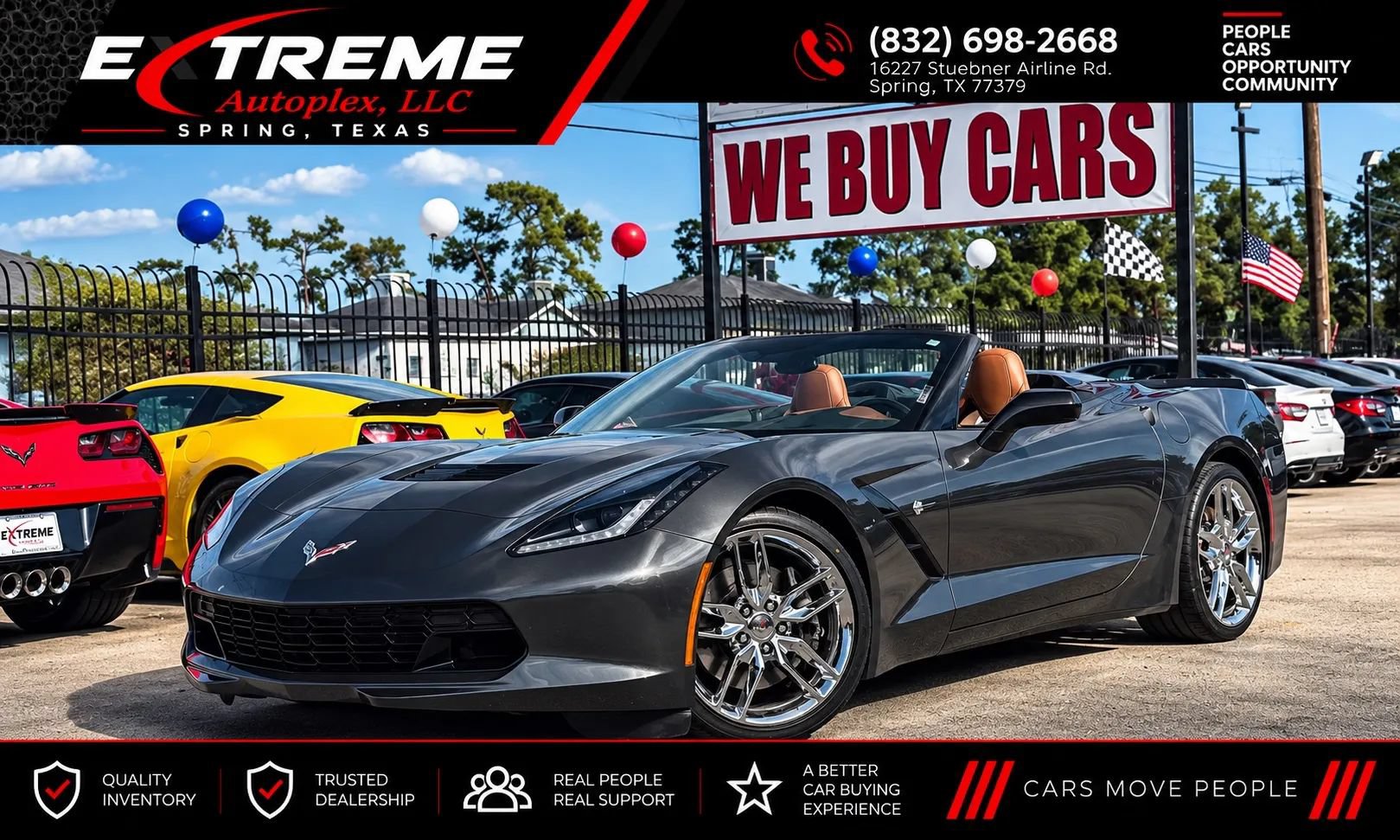 Used 2014 Chevrolet Corvette Stingray Convertible w/ 3LT Preferred Equipment Group