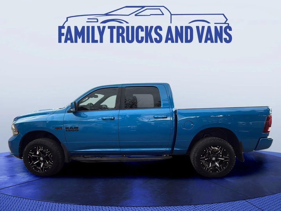 Used 2018 RAM 1500 Sport w/ Hydro Blue Sport Package AWD/4WD image 2