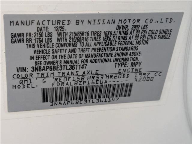 New 2026 Nissan Kicks S image 16