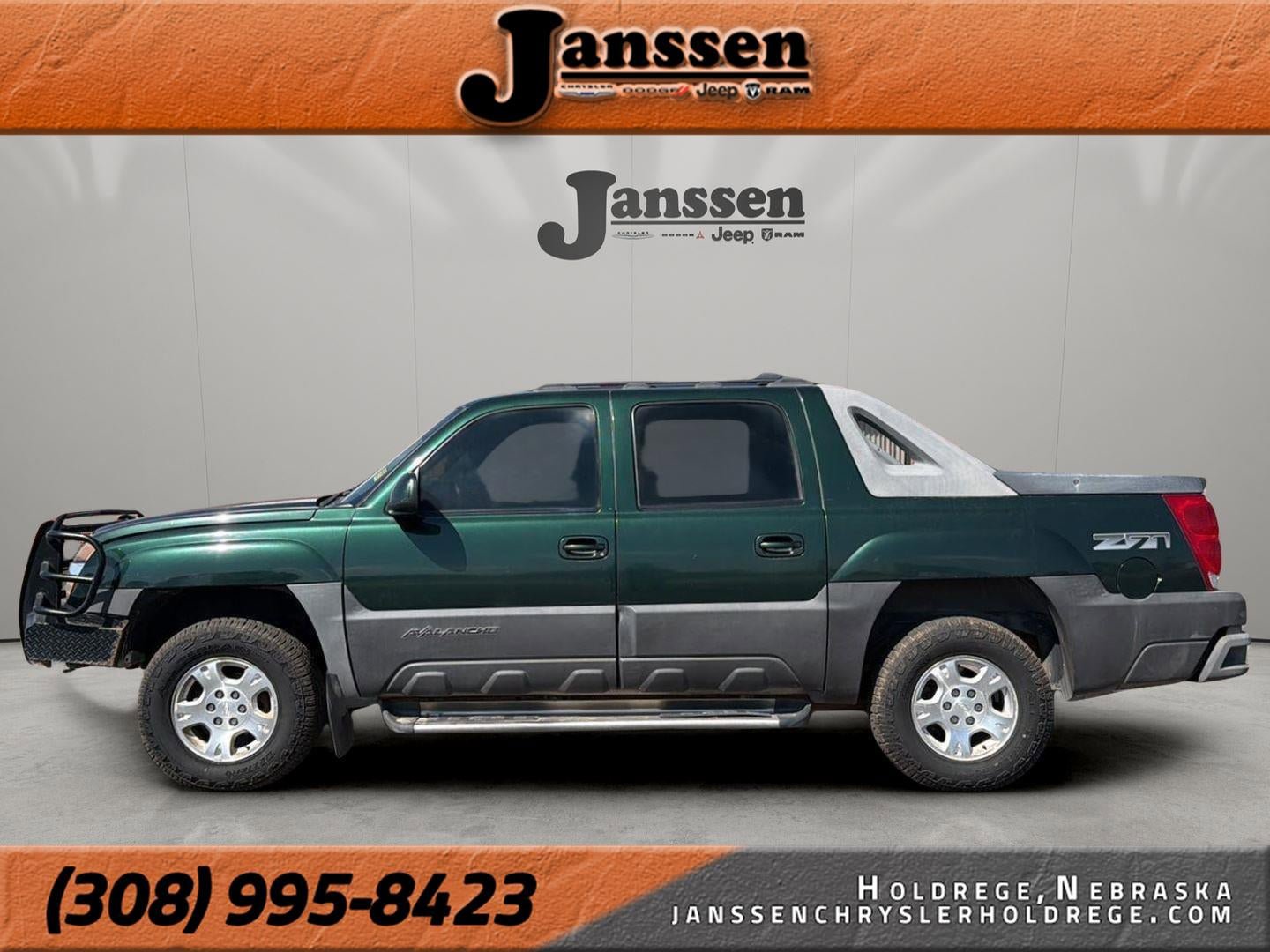 Used 2003 Chevrolet Avalanche 4x4 w/ Suspension Package, Off-Road