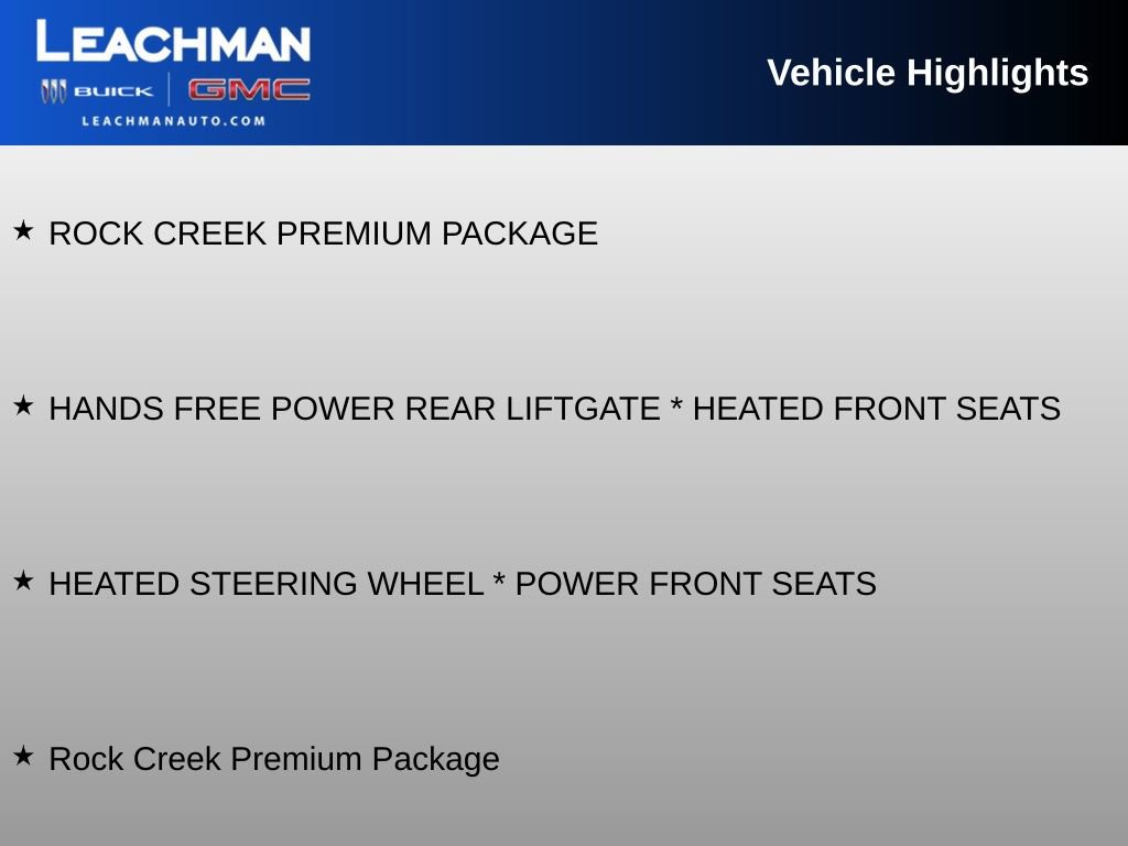 Used 2025 Nissan Rogue Rock Creek w/ Rock Creek Premium Package image 4