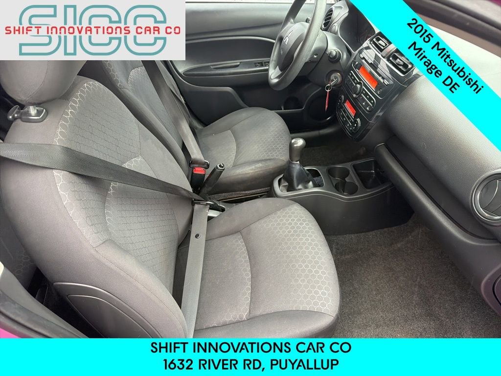 Used 2015 Mitsubishi Mirage DE image 15
