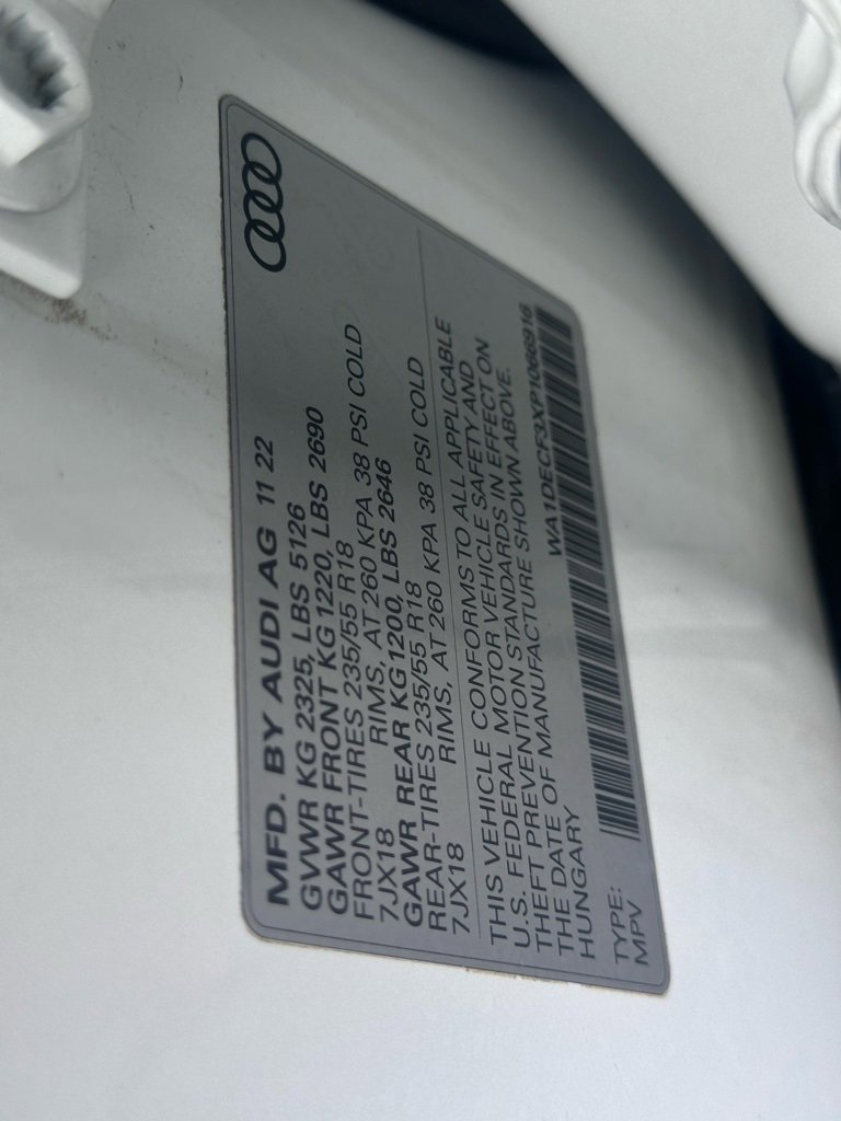 Used 2023 Audi Q3 2.0T Premium w/ Convenience Package image 20