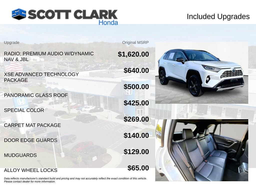 Used 2020 Toyota RAV4 XSE AWD/4WD image 8