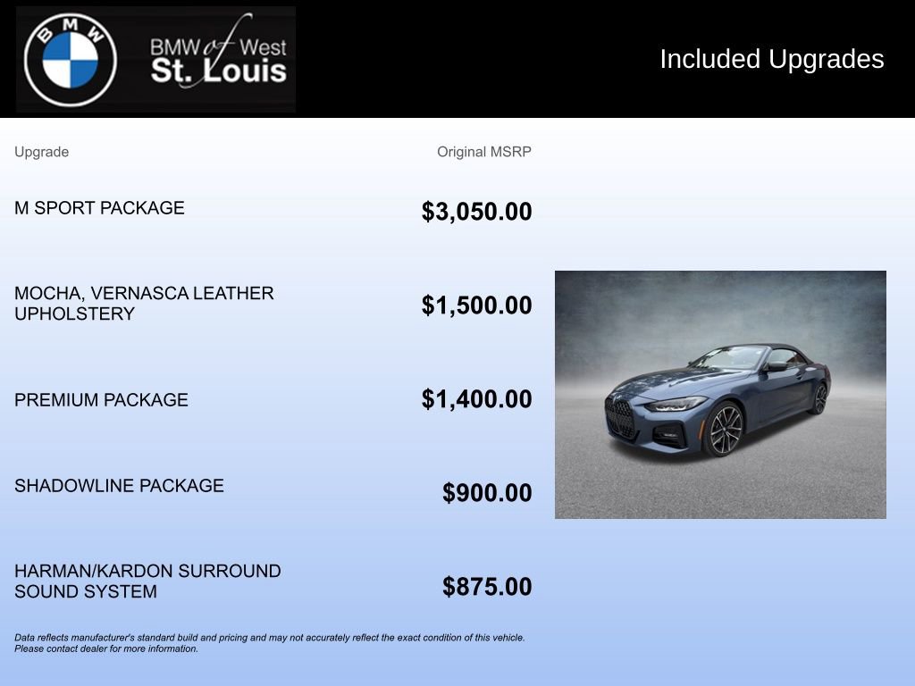 Used 2023 BMW 430i xDrive Convertible w/ M Sport Package image 18