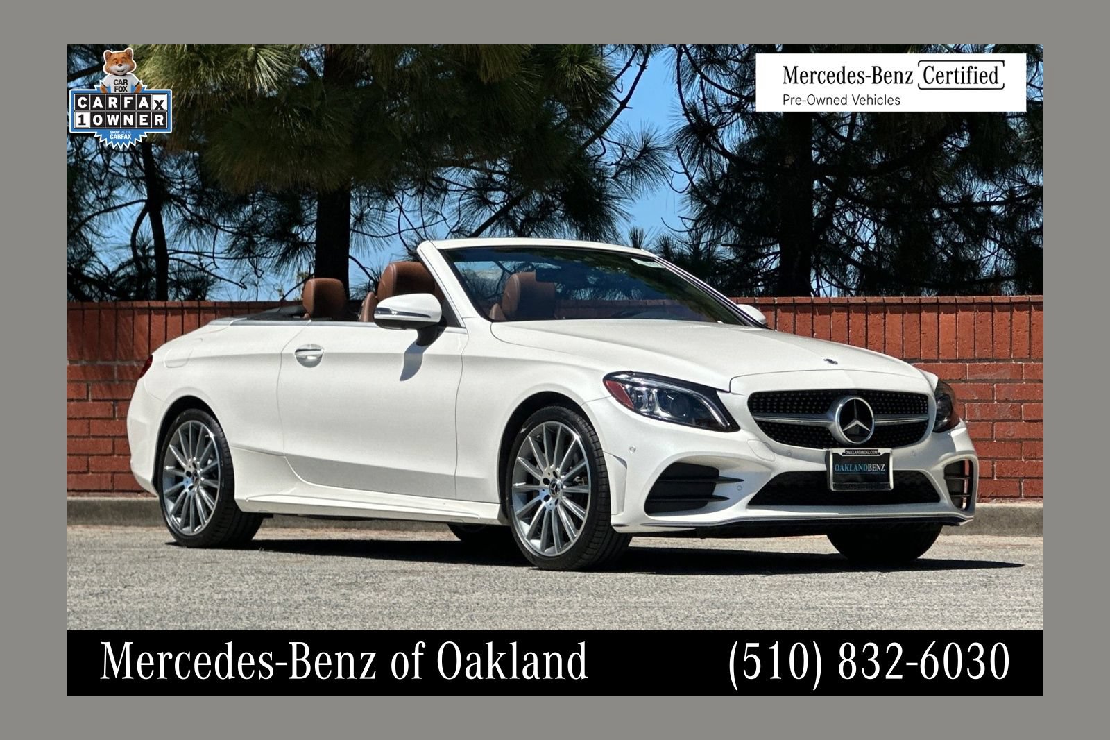 Certified 2022 Mercedes-Benz C 300 4MATIC Cabriolet image 1