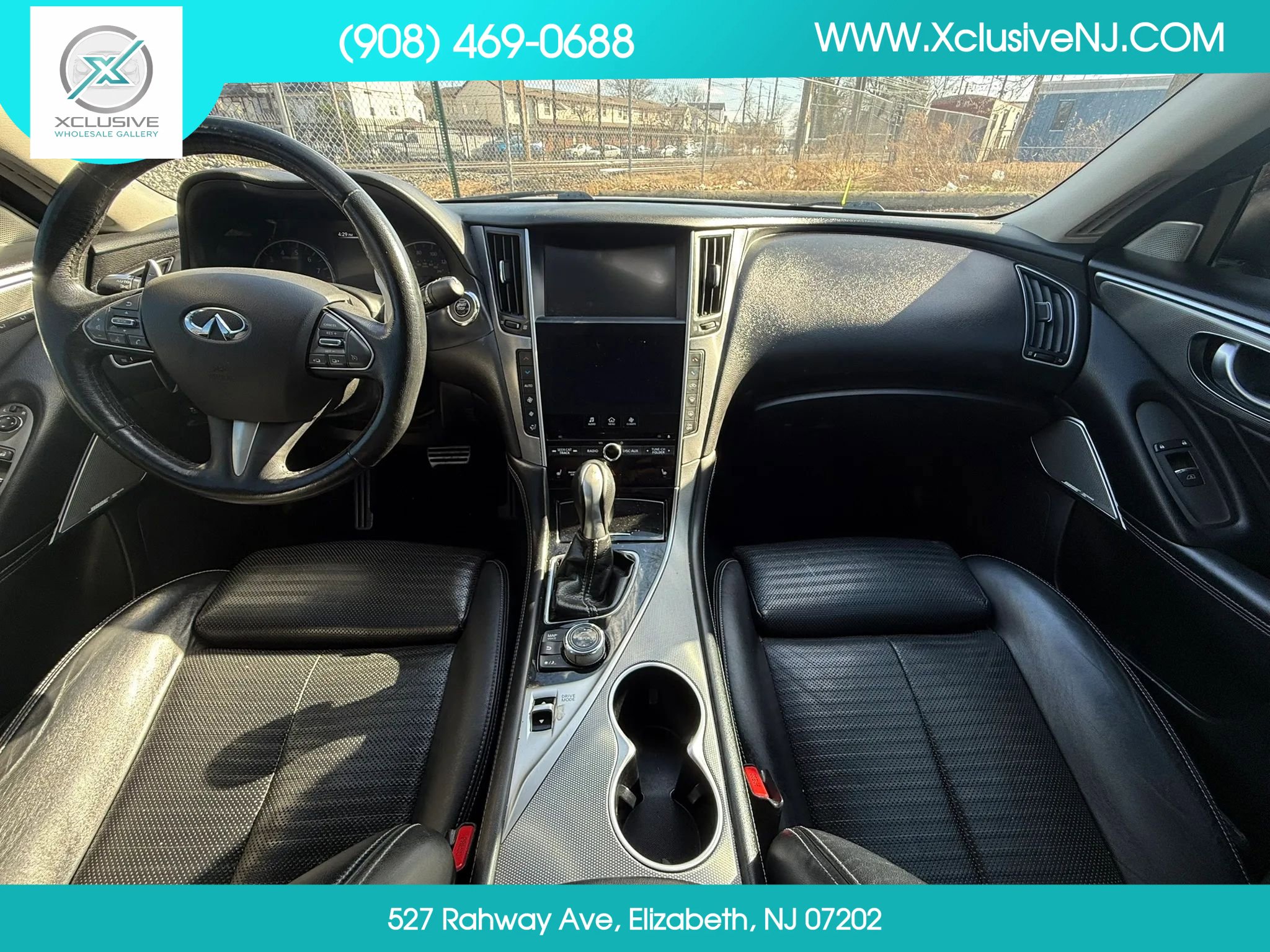 Used 2017 INFINITI Q50 Red Sport 400 image 19