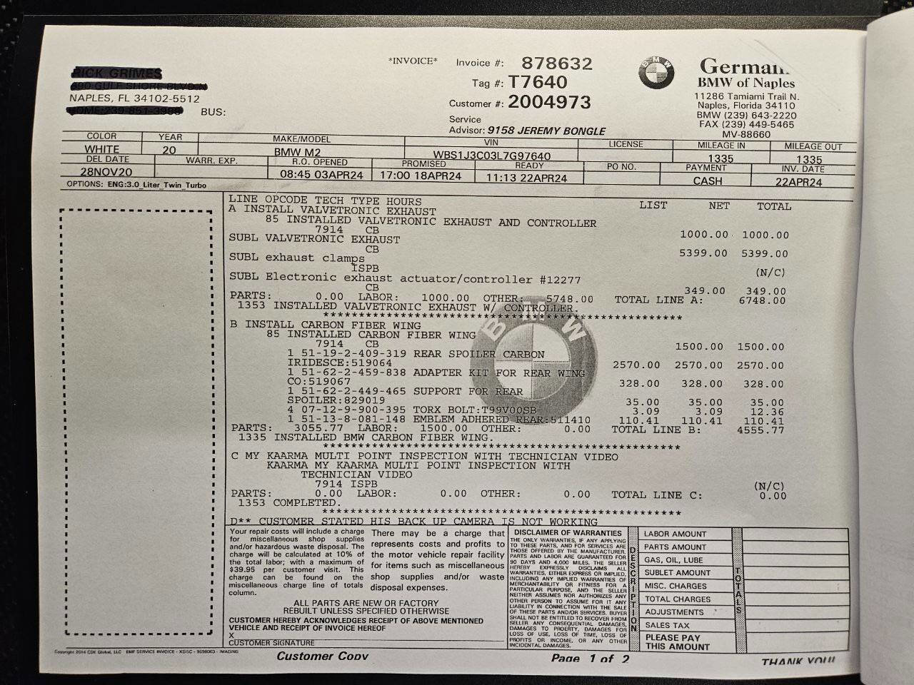 Used 2020 BMW M2 CS image 18