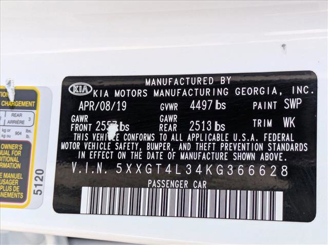 Used 2019 Kia Optima LX image 24