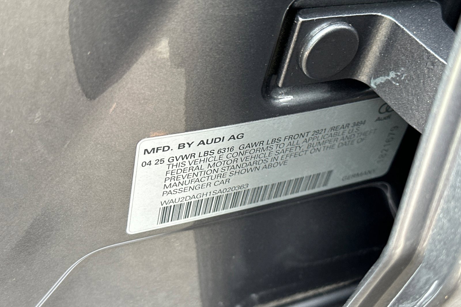 Used 2025 Audi A6 e-tron Premium Plus w/ Premium Plus image 34