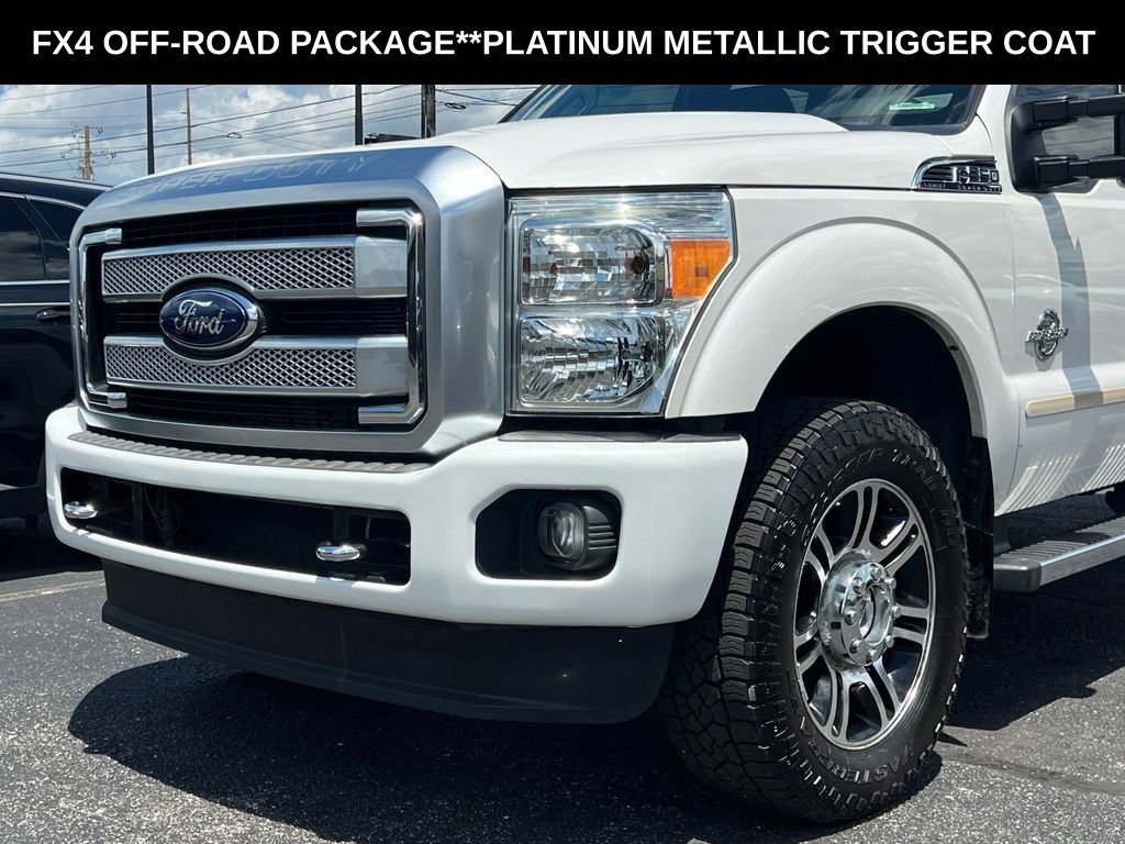Used 2013 Ford F350 Platinum w/ FX4 Off Road Pkg AWD/4WD image 46