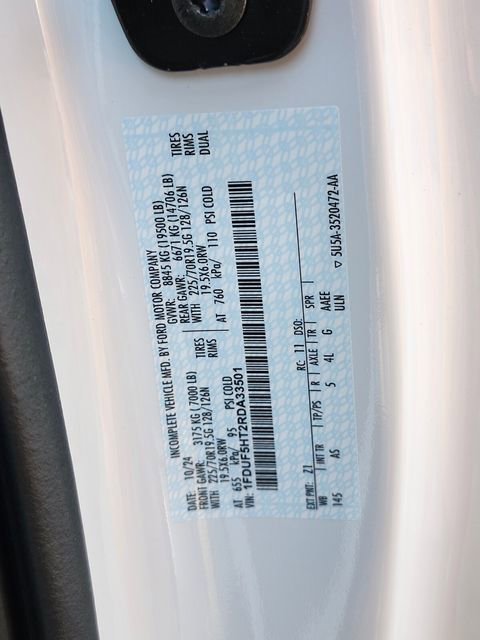 New 2024 Ford F550 4x4 Regular Cab Super Duty image 25