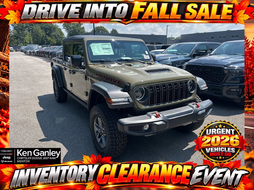 New 2026 Jeep Gladiator Mojave AWD/4WD image 1