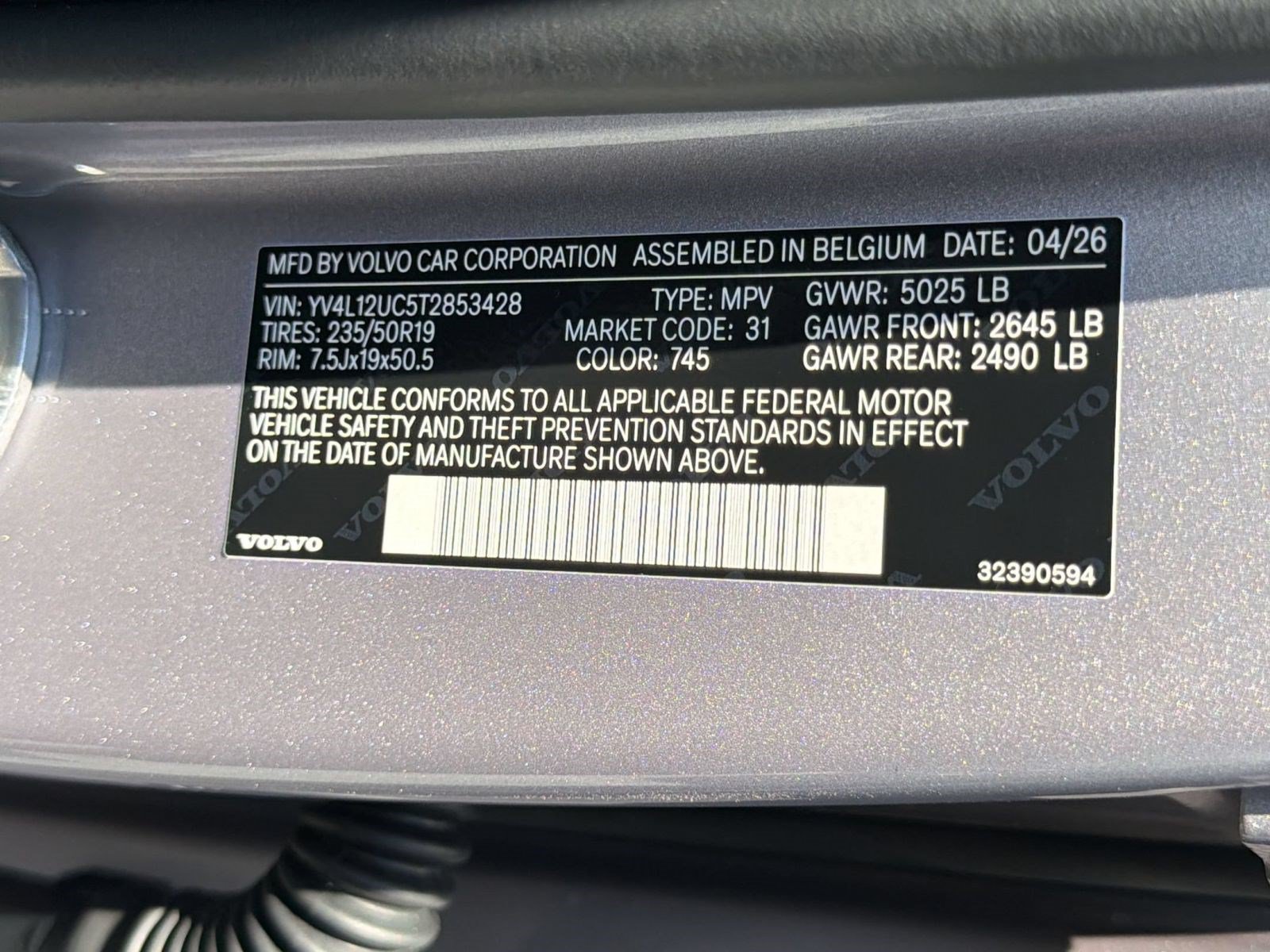 New 2026 Volvo XC40 B5 Plus w/ Climate Package AWD/4WD image 25