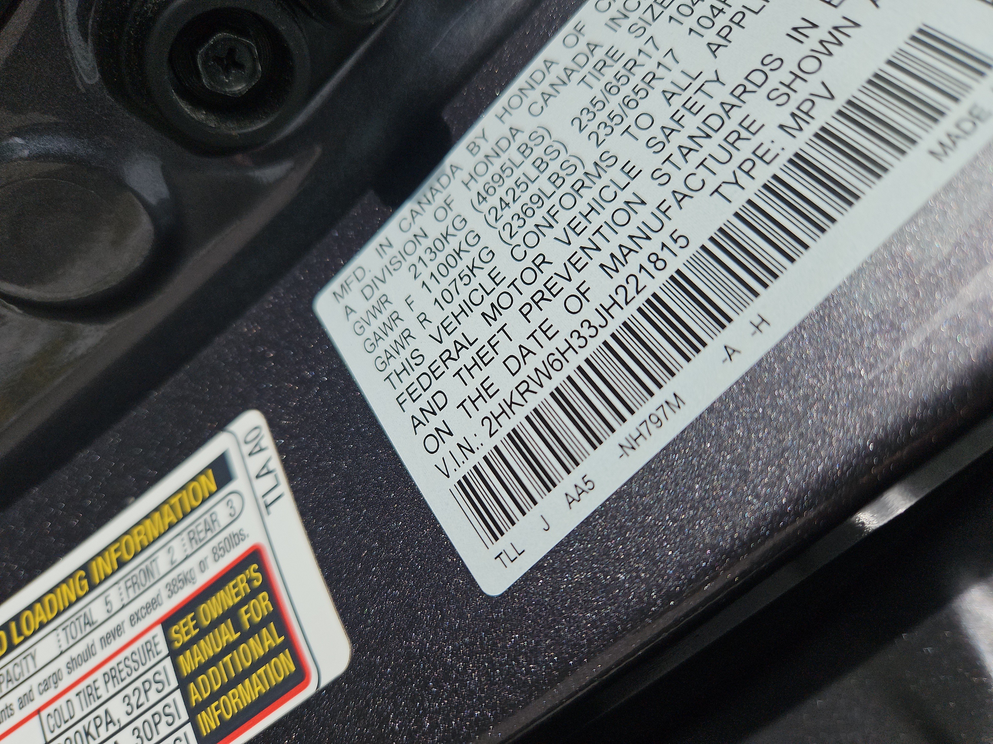 Certified 2018 Honda CR-V LX image 7