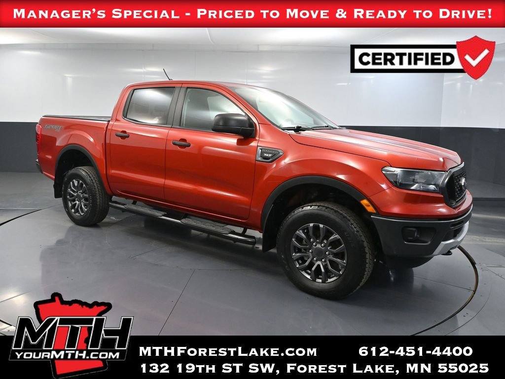 Used 2022 Ford Ranger XLT w/ Equipment Group 301A Mid AWD/4WD image 1