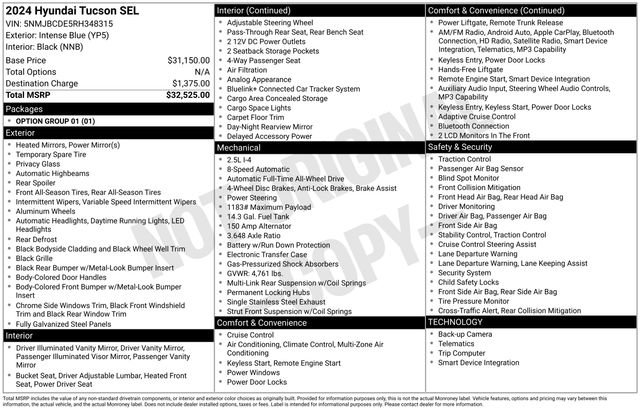 Used 2024 Hyundai Tucson SEL image 17