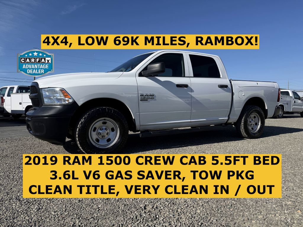 Used 2019 RAM 1500 Tradesman w/ Popular Equipment Group