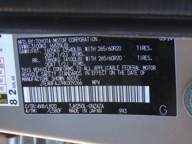 Used 2024 Toyota Land Cruiser w/ Premium Package AWD/4WD image 31