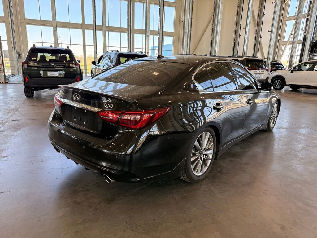 Used 2023 INFINITI Q50 Luxe w/ Cargo Package AWD/4WD image 3