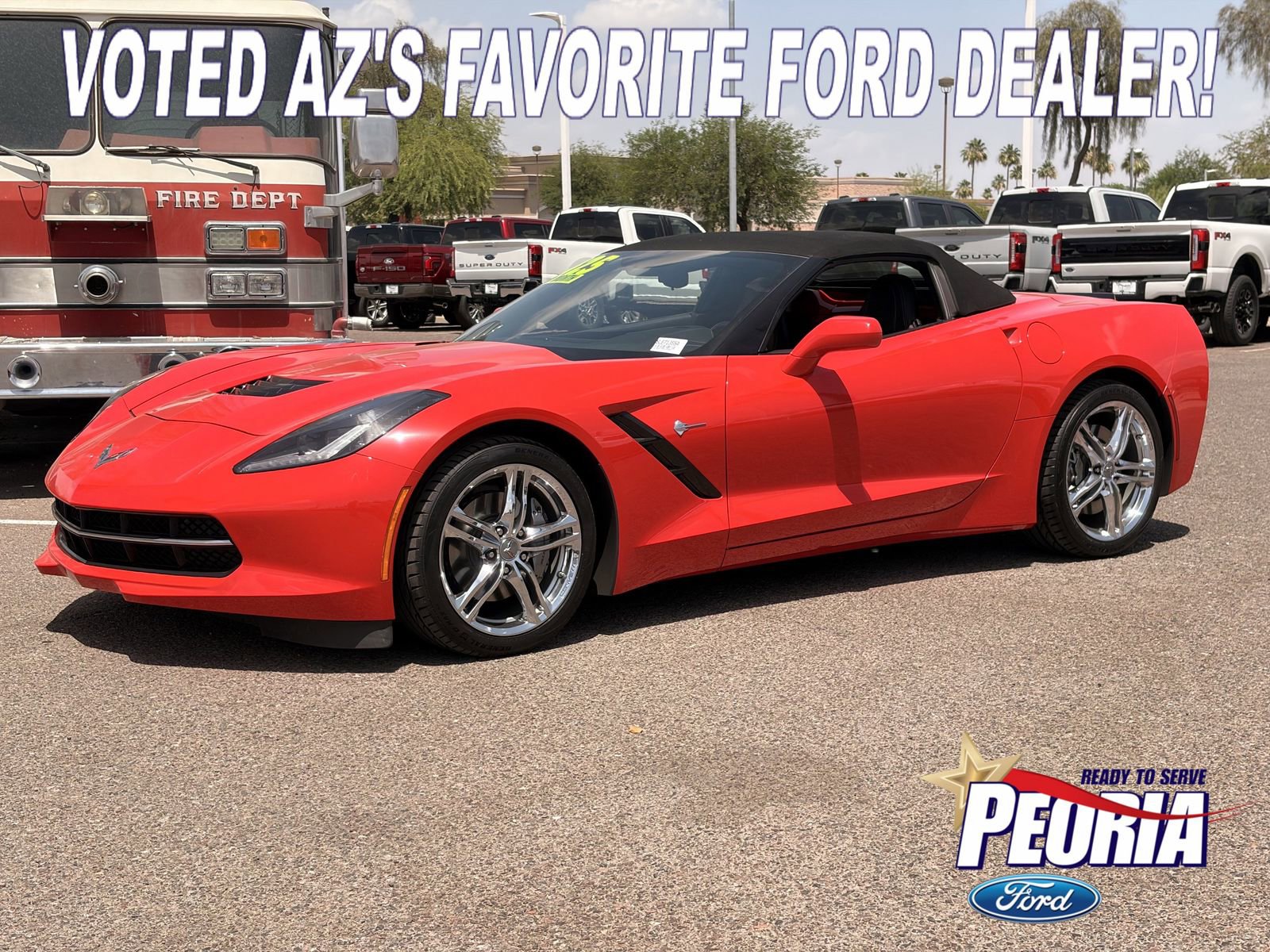 Used 2017 Chevrolet Corvette Stingray Convertible w/ Battery Protection Package